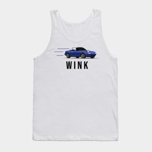 Blue Mazda Miata Tank Top